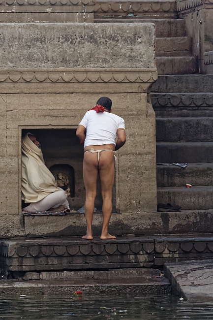 Varasani-Promenade sur le Gange-035